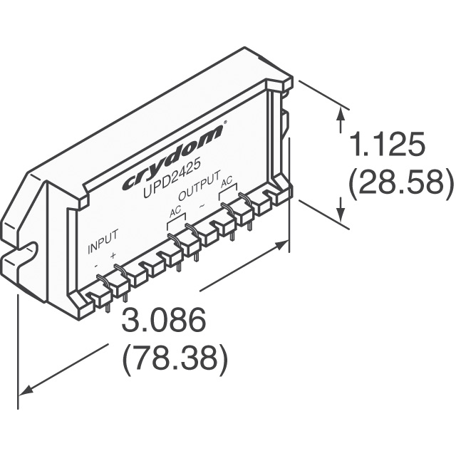 UPD2415TPF Sensata-Crydom  Relè a stato solido